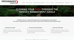 Desktop Screenshot of pathmaker-group.com